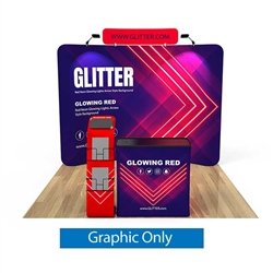 10ft x 10ft Trade Show Booth Kit 18 | Single-Sided Graphic Only