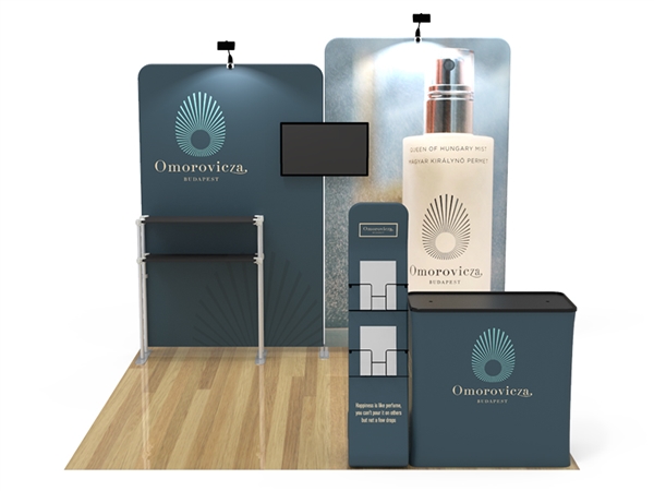 10ft x 10ft Trade Show Booth Kit B1 | Single-Sided Kit