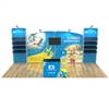 10ft x 20ft Trade Show Booth Kit 16 | Single-Sided Kit
