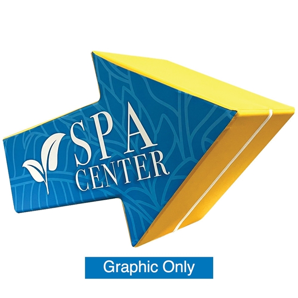 4ft x 2ft EZ Tube Arrow Display | Graphic Only