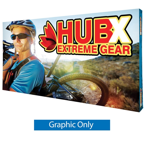 Graphic Print With Endcaps for 15ft Straight RPL Fabric Pop Up Display. Pop Up Display is the light version of our Ready Pop Fabric Pop Up Display. Still and awesome eye-catcher at your next trade show, the Lite version comes with a very attractive price!
