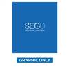 6.5ft x 7.4ft SEGO Backlit Lightbox | Double-Sided Graphic Only | Backlit Trade Show Booth