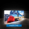 20ft x 7.5ft  SEGO Backlit Lightbox - Configuration A | Graphic Only| Backlit Trade Show Booth