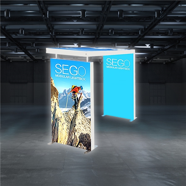 3ft x 8ft SEGO Arch Lightbox | Double-Sided
