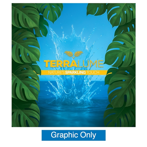 3ft x 3ft Showbird 65 Backlit Trade Show Wall | SEG Graphics Only