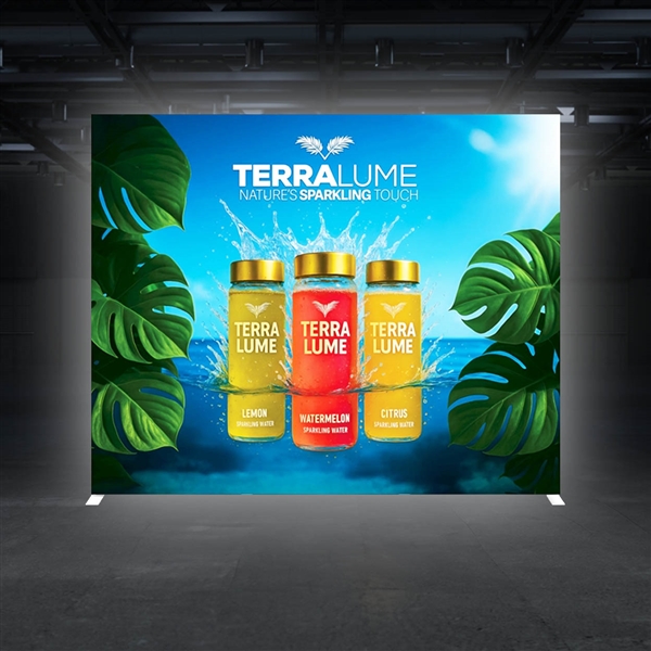 10ft x 8ft Showbird 65 Backlit Trade Show Wall | SEG Graphics