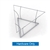 10ft x 48in Tapered Triangle Skybox Hanging Banner | Hardware Only