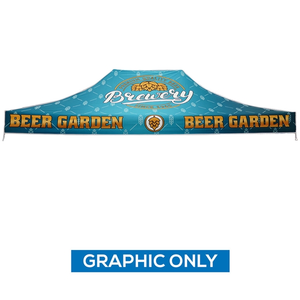 15ft x 10ft Casita Aluminum Canopy Tent (Top Only) - One Choice are an excellent way to provide shade for outdoor events. This canopy has a 10ft x 10ft footprint with five height settings settings on the legs.