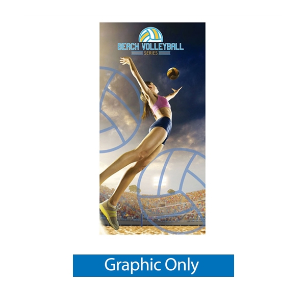 2ft x 5in Zephyr Outdoor Banner Stand Single-Sided Display has adjustable width and height to hold wide range of banners with corner grommets. Zephyr Outdoor Banner Stand can support a few sizes of graphics, allowing you displaying your message