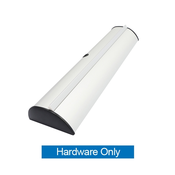 33.5 in Brumby Roll Up Super Flat Vinyl Retractable Banner Stand - Hardware Only. This Retractable Banner Stand Display has a unique look at an affordable price.