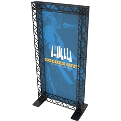 4ft x 8ft Origami SEG Truss System H | w/ Slatwall