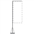 23ft Mondo Flagpole Outdoor Banner Stand (Hardware Only)