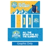 20ft x 8ft Wallbox Tension Fabric Display | Twin Storage | Single-Sided Pillowcase Graphic Only
