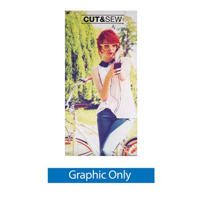 4ft x 8ft Aspen Onyx Double-Sided Display  (Graphic Only)
