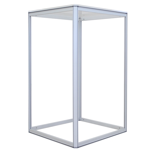 5ft x 5ft x8ft Big Sky Tension Fabric Trade Show Column Displays are an excellent way to communicate your message or logo in lobbies, showrooms, retail stores, shopping malls, airports, trade shows or any other venues.