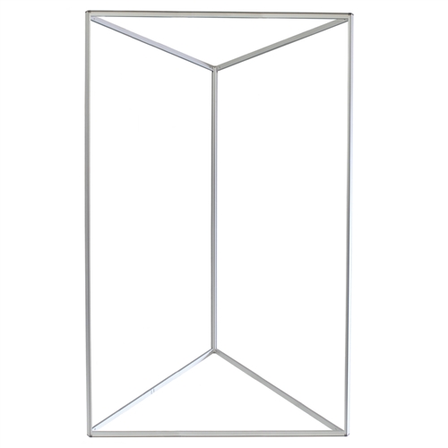 5ft x 8ft Big Sky Tension Fabric Trade Show Triangle Tower Displays Hardware Only are an excellent way to communicate your message or logo in lobbies, showrooms, retail stores, shopping malls, airports, trade shows or any other venues.