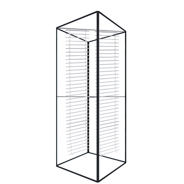 Backlit Big Sky Towers are professional displays that draw eyes to your trades show booth. These backlit illuminated fabric towers are constructed of aluminum extrusions designed to hold SEG graphics. Feature easy assembly and come packed in a hard molded