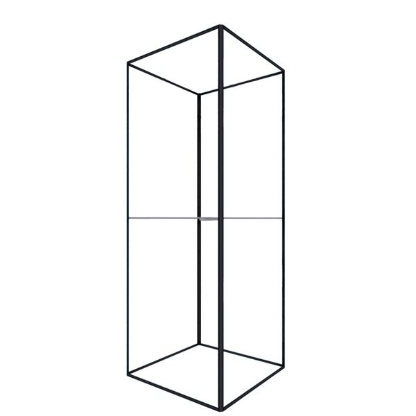 Big Sky Towers are professional displays that draw eyes to your trades show booth. These tension fabric tower are constructed of aluminum extrusions designed to hold SEG stretch fabric graphics.  Feature easy assembly and come packed in a hard molded case