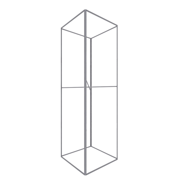 Big Sky Towers are professional displays that draw eyes to your trades show booth. These tension fabric tower are constructed of aluminum extrusions designed to hold SEG stretch fabric graphics.  Feature easy assembly and come packed in a hard molded case
