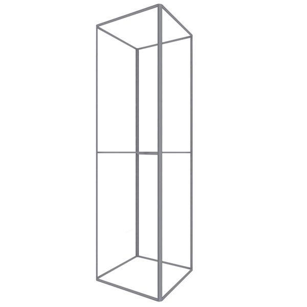 Big Sky Towers are professional displays that draw eyes to your trades show booth. These tension fabric tower are constructed of aluminum extrusions designed to hold SEG stretch fabric graphics.  Feature easy assembly and come packed in a hard molded case