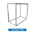4ft x 2ft x 3ft Big Sky Backlit Classic Counter Kit | Silver 24" Top | Hardware Only