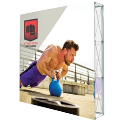 7.5ft x 7.5ft Lumiere Wall SEG Display | Double-Sided Kit