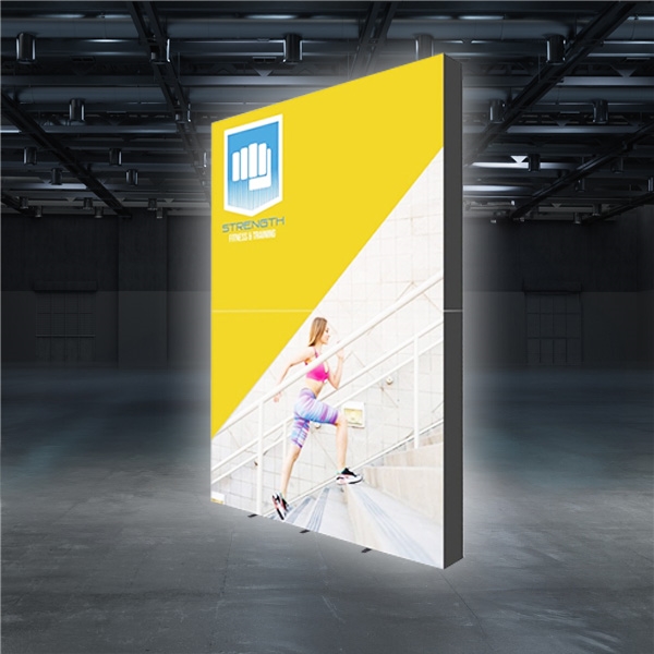 10ft x 15ft Lumiere Edge Lit Trade Show Lightbox Booth | Double-Sided