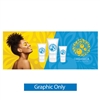 15ft x 9ft Floor Standing SEG Display | VAIL 180DB SEG Custom Double-Sided Print | xyzDisplays.com