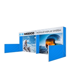 10ft x 20ft Modco Modular Trade Show Booth | Kit 33