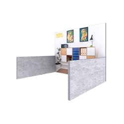 10ft x 10ft Modco Modular Trade Show Booth  |  Kit 14