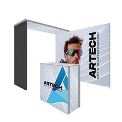 10ft x 10ft Modco Modular Trade Show Booth  |  Kit 24