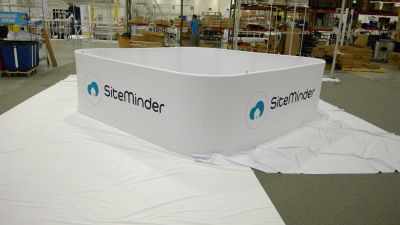 A proud example of our work! Shop confidently at www.xyzDisplays.com knowing you are getting the best prices and excellent service!