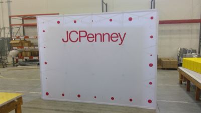 A proud example of our work! Shop confidently at www.xyzDisplays.com knowing you are getting the best prices and excellent service!