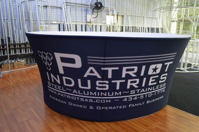 A proud example of our work! Shop confidently at www.xyzDisplays.com knowing you are getting the best prices and excellent service!