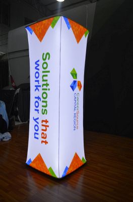 A proud example of our work! Shop confidently at www.xyzDisplays.com knowing you are getting the best prices and excellent service!