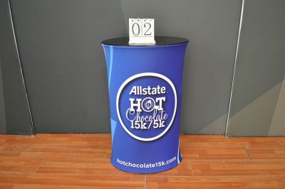 A proud example of our work! Shop confidently at www.xyzDisplays.com knowing you are getting the best prices and excellent service!