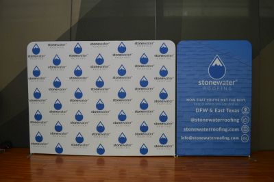 A proud example of our work! Shop confidently at www.xyzDisplays.com knowing you are getting the best prices and excellent service!