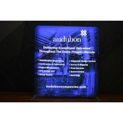 A proud example of our work! Shop confidently at www.xyzDisplays.com knowing you are getting the best prices and excellent service!