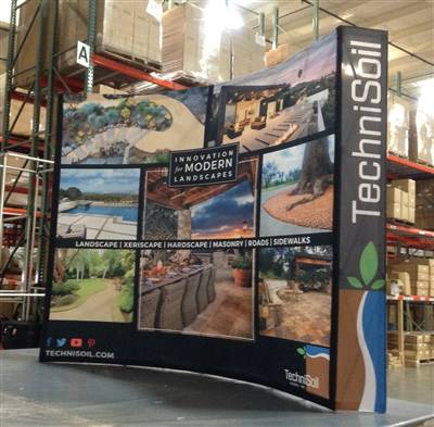 A proud example of our work! Shop confidently at www.xyzDisplays.com knowing you are getting the best prices and excellent service!