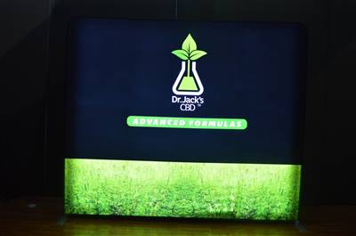 A proud example of our work! Shop confidently at www.xyzDisplays.com knowing you are getting the best prices and excellent service!