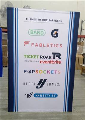 A proud example of our work! Shop confidently at www.xyzDisplays.com knowing you are getting the best prices and excellent service!