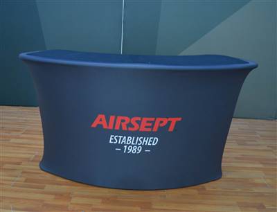 A proud example of our work! Shop confidently at www.xyzDisplays.com knowing you are getting the best prices and excellent service!