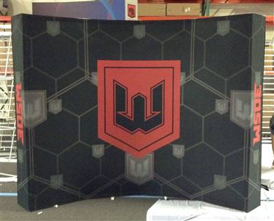 A proud example of our work! Shop confidently at www.xyzDisplays.com knowing you are getting the best prices and excellent service!