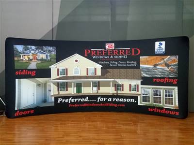 A proud example of our work! Shop confidently at www.xyzDisplays.com knowing you are getting the best prices and excellent service!