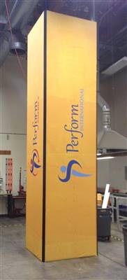 A proud example of our work! Shop confidently at www.xyzDisplays.com knowing you are getting the best prices and excellent service!