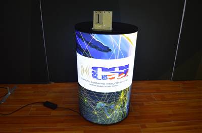 A proud example of our work! Shop confidently at www.xyzDisplays.com knowing you are getting the best prices and excellent service!