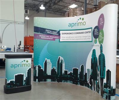 A proud example of our work! Shop confidently at www.xyzDisplays.com knowing you are getting the best prices and excellent service!