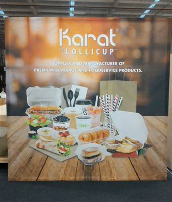 A proud example of our work! Shop confidently at www.xyzDisplays.com knowing you are getting the best prices and excellent service!