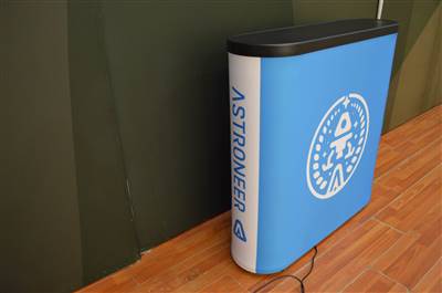 A proud example of our work! Shop confidently at www.xyzDisplays.com knowing you are getting the best prices and excellent service!