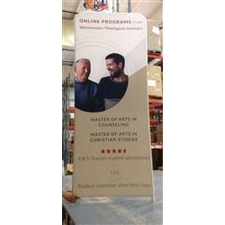 A proud example of our work! Shop confidently at www.xyzDisplays.com knowing you are getting the best prices and excellent service!